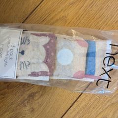 BNWT baby girl's tights 3 pack (6-12)
