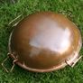 Vintage Hinged Hammered Copper CATAPLANA Portugal 10 1/2 inch Seafood Steamer Copper pan Image 6