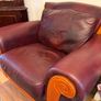 Quality Leather Sofa Set. 3 Seater, 2 Seater & Armchair Image 2