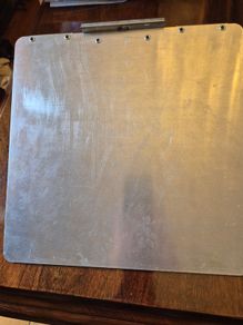 Collapsible slanted writing board