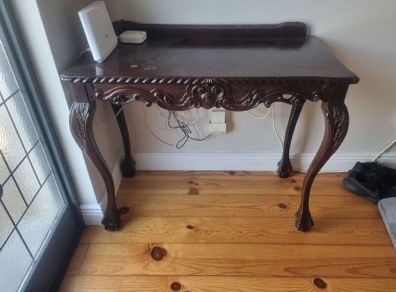 antique hall table
