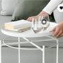 White side coffee table Image 3
