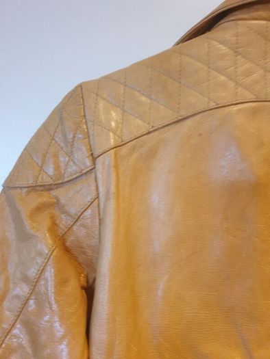 70s / 80s vintage leather jacket (extra small)