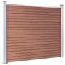 WPC Fence Panel 180x146 cm Image 8