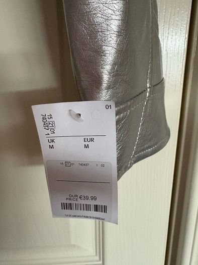 silver jacket
