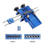 BRAND NEW EU Stock 3-in-1 Dowel Jig 28 Pcs/Set Woodworking Doweling Jig Set 6/8/10mm Drilling Hole Positioners Dowel Drilling Sleeves Tool Image 3
