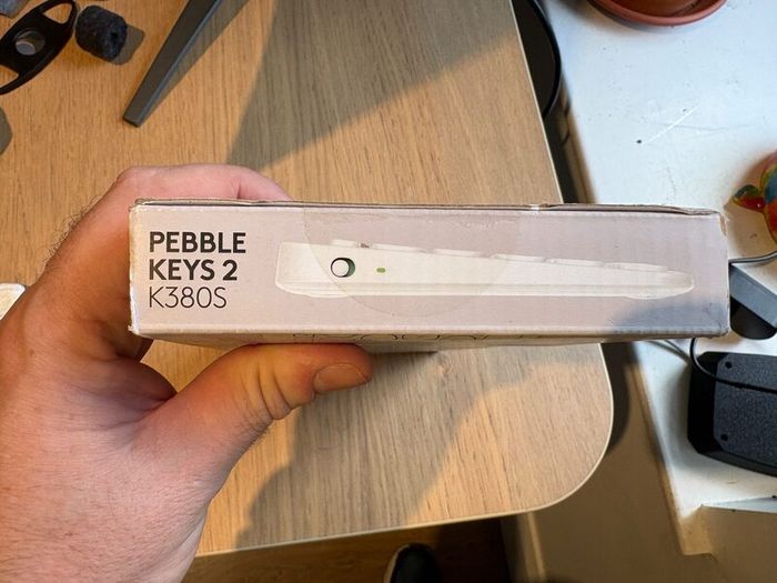 Logitech Pebble Keys 2 K380s, White, New Sealed