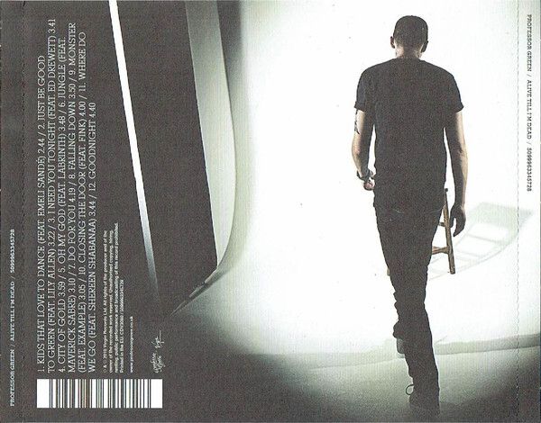 Professor Green. Alive Till I'm Dead. CD. Free Postage!