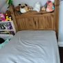 Single bed solid pine wood Image 6