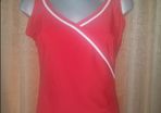 Brand New Chicca red swimsuit size UK18 EUR46 Postage included