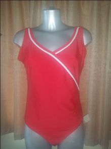 Brand New Chicca red swimsuit size UK18 EUR46 Postage included