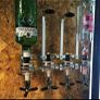 6 Bottle Optics for Spirits Bar Butler Wall Mounted Bottle Bracket Alcohol Wine Upside Down Drink Dispenser Stand Rack for Home Pub or Kitchen Bar, 30ml Optic Spirit Barware Set Image 3