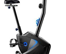Exercise Bike Fitness Bike Advanced Home Trainer Stationary Bike Adjustable Magnetic Resistance for Home Gym Workout (FREE POSTAGE)
