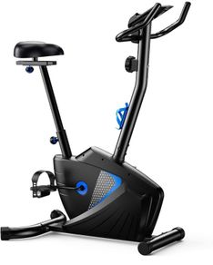 Exercise Bike Fitness Bike Advanced Home Trainer Stationary Bike Adjustable Magnetic Resistance for Home Gym Workout (FREE POSTAGE)
