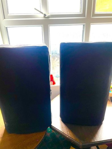 Pair of Electro-Voice EV ZLX-12P-G2 Powered Speakers with Padded Covers - As New