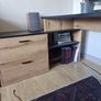 computer desk & shelves Image 3