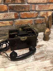 vintage military phone