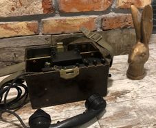vintage military phone