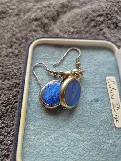 Vintage Blue Earrings