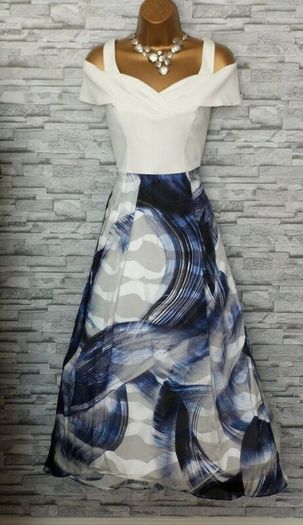 NWT Coast Lira Fit and Flare Jacquard Midi Dress