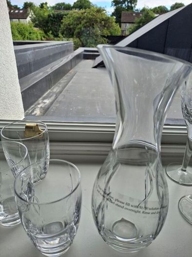 John Rocha Waterford Crystal Flow Weft Carafe
