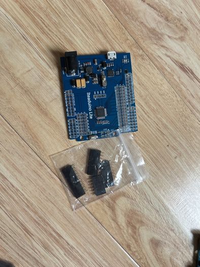 Random collection of electronic maker hobbyist components
