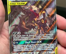 Umbreon & Darkrai GX Tag Team NM Pokemon Card