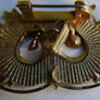 Vintage Owl with Glass Eyes, Pendant or Brooch Image 6
