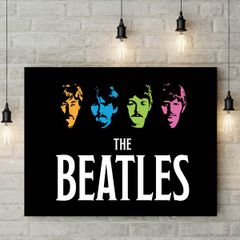 The Beatles printed picture on pvc foamex board