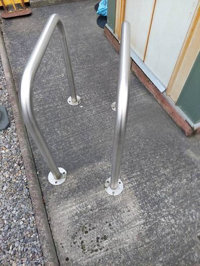 Bicycle rack stainless steel
