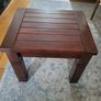 wood side table Image 2