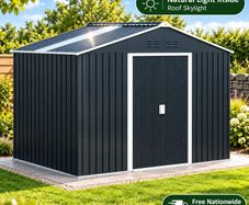 Metal Shed Skylight & Floor Frame 9.1 X 6.4 ft