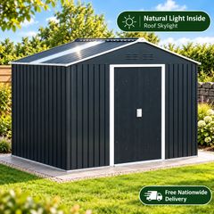 Metal Shed Skylight & Floor Frame 9.1 X 6.4 ft