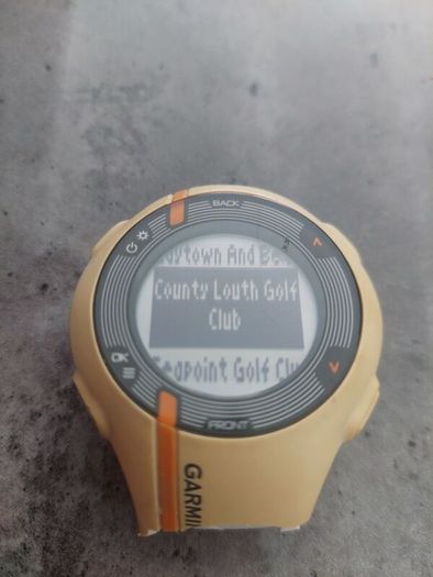 Garmin s1 golf watch