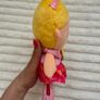 Fisher Price Princess Doll Plush Mommy Chime Ballerina approx. 10" Rattle Lovey Blonde Used Please look at the pictures Image 5
