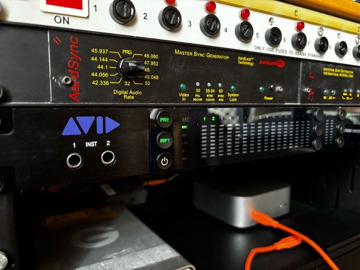 Avid MTRX Studio interface with Thunderbolt 3 module