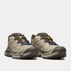 Salomon - XT-6 Gore-Tex Vintage Khaki / Major Brown / Turtledove Low Top Sneakers female size 5