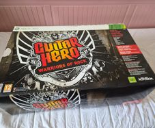 Guitar Hero, Warriors of Rock Band Bundle. Xbox 360