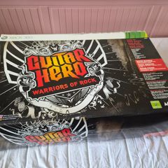 Guitar Hero, Warriors of Rock Band Bundle. Xbox 360