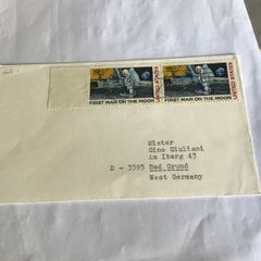Rare Collectors item - 1969 Space Mission cover envelope