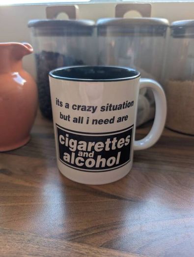 Oasis Inspired Coffee Mug