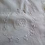 vintage embroidered table cloth Image 9