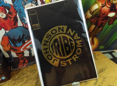 Johnson Stroman Tribe ! Gold Foil Cover ! First Issue ! 1993 ! by Image !