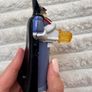 Happy Meal McDonald's 2000 Toy Story Disney Pixar Emperor Zurg DAmaged Weapon Loose hand approx. 11 cm. Used Please see photos Image 9