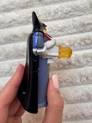 Happy Meal McDonald's 2000 Toy Story Disney Pixar Emperor Zurg DAmaged Weapon Loose hand approx. 11 cm. Used Please see photos