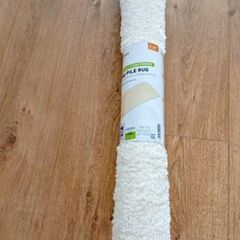 Brand New Cream Long Pile rug for sale