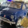 Fiat 500 Scale 1/16 Rare Blue finish New Burago Image 6