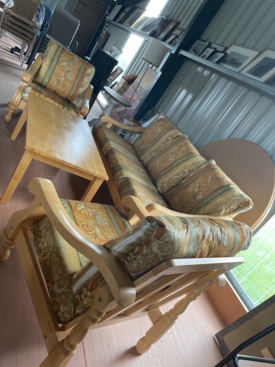 3 piece solid pine suite