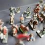 Vintage Lot over 350 Miniature Lead Soldiers Horses Figures War Gaming (some painted) Image 10