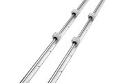 Linear Guide Rail Set, SBR20 1500mm, 2 PCS 59 in/1500 mm SBR20 Guide Rails and 4 PCS SBR20UU Slide Blocks, Linear Rails and Bearings Kit for Automated Machines DIY Project CNC Router Machines